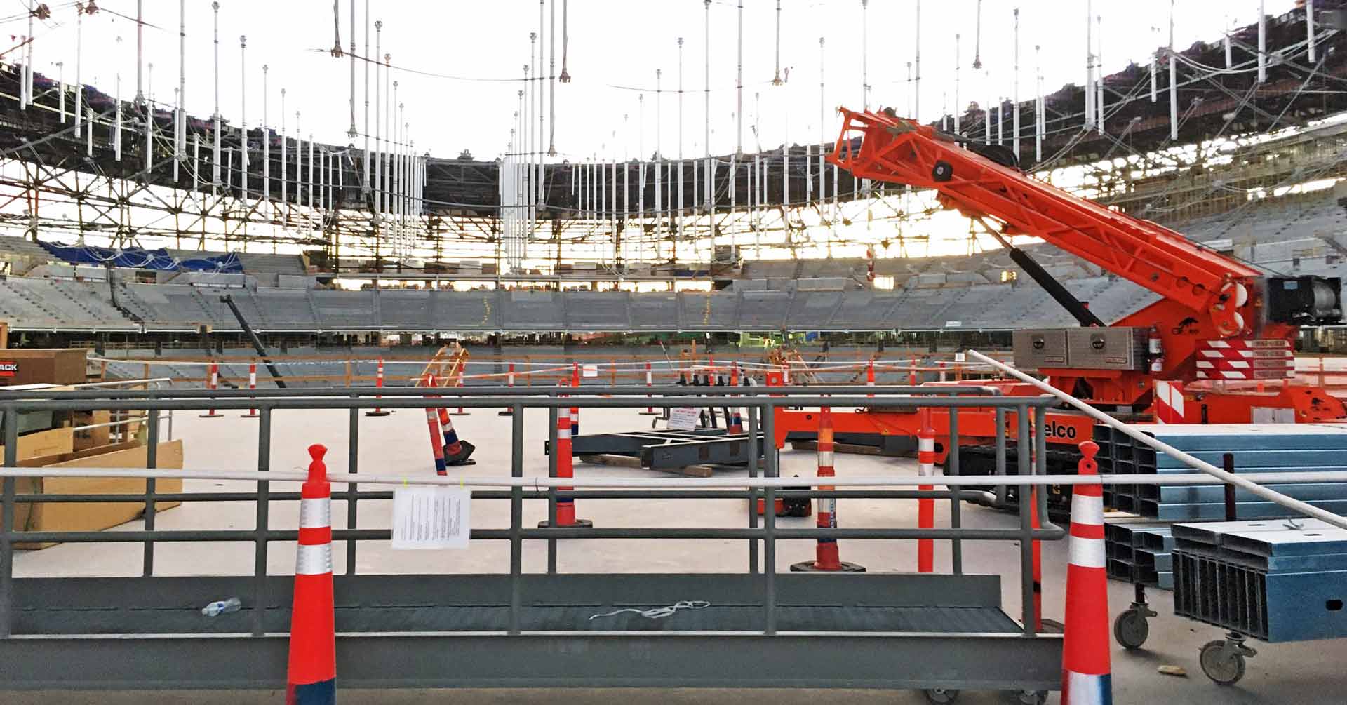 On site: An inside look at Mortenson-McCarthy’s $1.9B Raiders stadium construction in Las Vegas